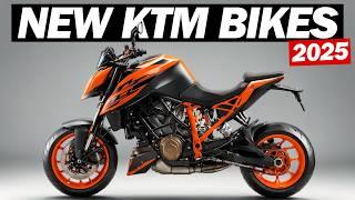 Top 7 New KTM Motorcycles Of 2025