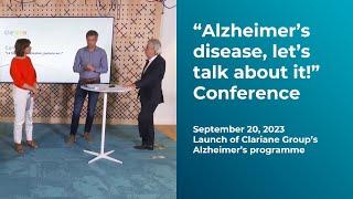 “Alzheimer’s disease, let’s talk about it!” Conference