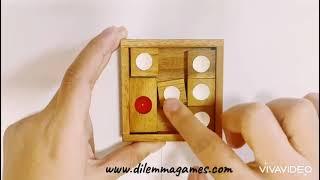 MINISCAPE, mini klostki game, for beginners by DILEMMA GAMES, 10 challenges attached