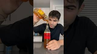 Frozen Coca-Cola hack