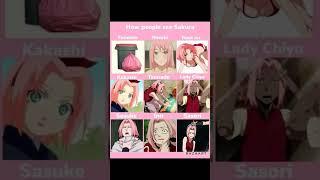 How you see Sakura #sakura #narutoshippuden #anime #animeedit #trending #viralvideo
