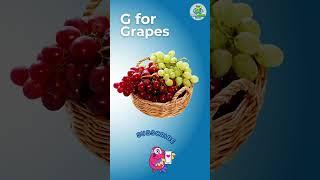 G for Grapes|Learn About Grapes for Kid|Fun Learning with EduBuds World #EduBudsWorld @EduBudsWorld