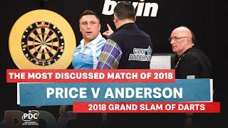 THE MOST DISCUSSED MATCH OF 2018 | Price v Anderson | 2018 Grand Slam of Darts Final