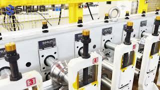 SIHUA Ceiling Tee Grid Main Tee Grid Roll Forming Machine