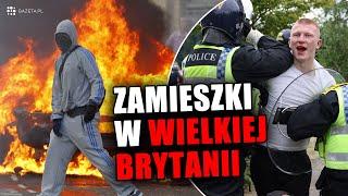 Zamieszki w Wielkiej Brytanii. Premier potępił “skrajnie prawicową bandyterkę”