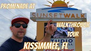 The Promenade At Sunset Walk, Margaritaville Orlando! Full Tour With Information!