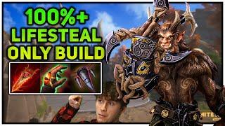 OUTHEALING THEIR DAMAGE WITH 100%+ MAX LIFESTEAL BUILD!