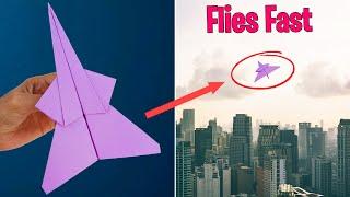 How to make the best paper airplane for distance and speed 2023