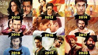 Every Year Bollywood First And Second Highest Grossing Movies List From 2010 To 2020