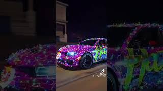 Grinch In A Hellcat  #shorts #dodge #hellcat #grinch #christmas #stolencharger