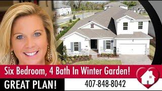 New Homes | Winter Garden, FL | Amazing Bonus Room | Six Bedrooms | Dream Finders | Arlington