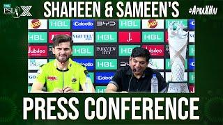 Shaheen Afridi & Sameen Rana's Press Conference | Quetta vs Lahore | Match 34 𝐅𝐈𝐍𝐀𝐋 | HBLPSL | M2M1A