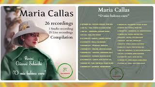 Maria Callas “ o mio babino caro” 27 Compilation (1954-1974)