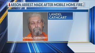 Titus County man accused of intentionally starting fire that destroyed mobile home