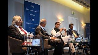 Congress President Rahul Gandhi speaks at the International Institute of Strategic Studies