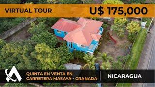 DISPONIBLE! Quinta en Venta en Granada Nicaragua @U$175,000 | Bienes Raíces Nicaragua