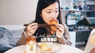 Last Weekend in Bath｜蝦醬南瓜義麵、烤布蕾、濾掛咖啡｜Audrey英國留學筆記