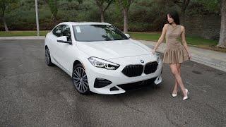 New BMW 228i Gran Coupe Review / 18" wheels / Turbo 4 Cylinder / BMW Test Drive Review with Olivia