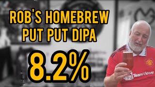 Put Put DIPA 8.2% - Mr b's homebrews & beer reviews - review No. 1675