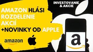 Amazon plánuje split akcií | Čo to znamená pre investorov | Apple update | Burza pri káve