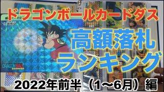 ドラゴンボールカードダス高額落札ランキング【2022年前半版】