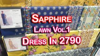 Sapphire Lawn Vol.1 ️ // Sapphire New Summer Collection 2025 ️ // Details With Prices #2025