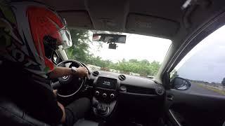 Batangas Racing Circuit - Mazdatech trackday (short clip)