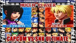 CAPCOM VS SNK ULTIMATE MUGEN 2017