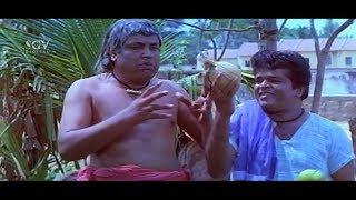 Tennis Krishna Funny talk with Chandru | Tennis Krishna Comedy Scenes | SGV Kannada Cinema