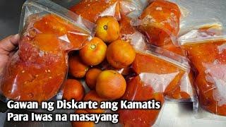 Gawan natin ng diskarte ang kamatis para Iwas sayang Lalo na kung mura