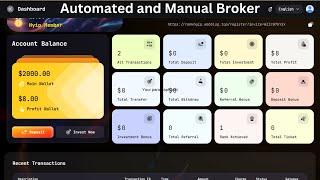 How To Create an Automatic and Manual Broker Investment Website With Script 2025