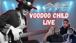 First Time Hearing Stevie Ray Vaughan's 'Voodoo Child' Reaction! Guitar Greatness!