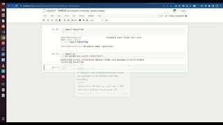 How to install package from jupyter notebook