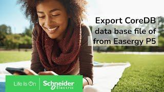 How to export the Real Time Database (coreDB) file from Saitel device? | Schneider Electric