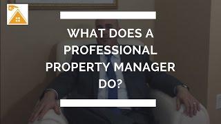 What Does a Professional Property Manager Do? Charlotte Property Management Education