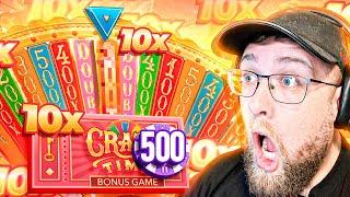 INSANE 10X TOP SLOT CRAZY TIME GAME SHOW! (MAX WIN POTENTIAL)