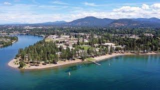 North Idaho College Campus Aerial