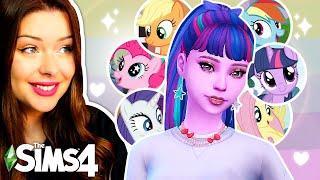 Creating Sims as MY LITTLE PONY Characters in The Sims 4 CAS