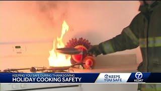 Thanksgiving cooking safety reminders from first responders