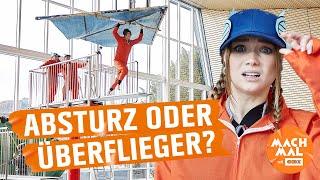 ABSTURZ oder ÜBERFLIEGER? Hält der SELBSTGEBAUTE GLEITSCHIRM!? | MACH MAL mit OBI