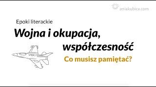 Wojna i okupacja oraz współczesność (powtórzenie)