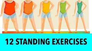 12 Standing Exercises For A Healthy And Fit Body (No Jumping)