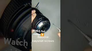 Canon lens repair