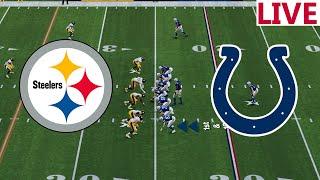 LIVE Pittsburgh Steelers  VS Indianapolis colts /NFL SEASON /NFL Week 4/ MADDEN NFL