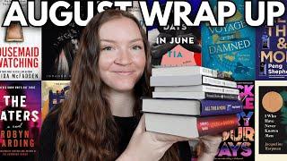 August Wrap Up 2024: new releases, mood reading, & a new favorite!