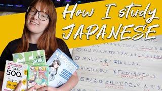 How I Study Japanese | Textbooks, Manga, & More