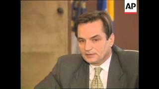 BOSNIA: OSCE MISSION HEAD ROBERT BARRY SPEECH