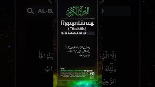 REPENTANCE TAWBAH in Qur'an {#001} | Surah Al-Baqara 2: 159-160 |  سورةالبقرة #quranaudioarchive