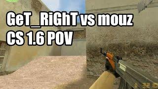 POV: GeT_RiGhT vs. mousesports @IEM 4 fnatic CS 1.6 Demo