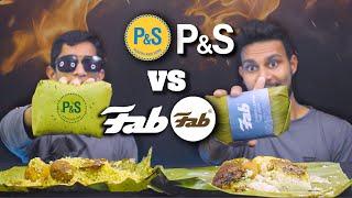 FAB VS P&S | CHICKEN LAMPRAIS RICE | FOOD REVIEW | SRI LANKAN FOOD | Magu ASMR